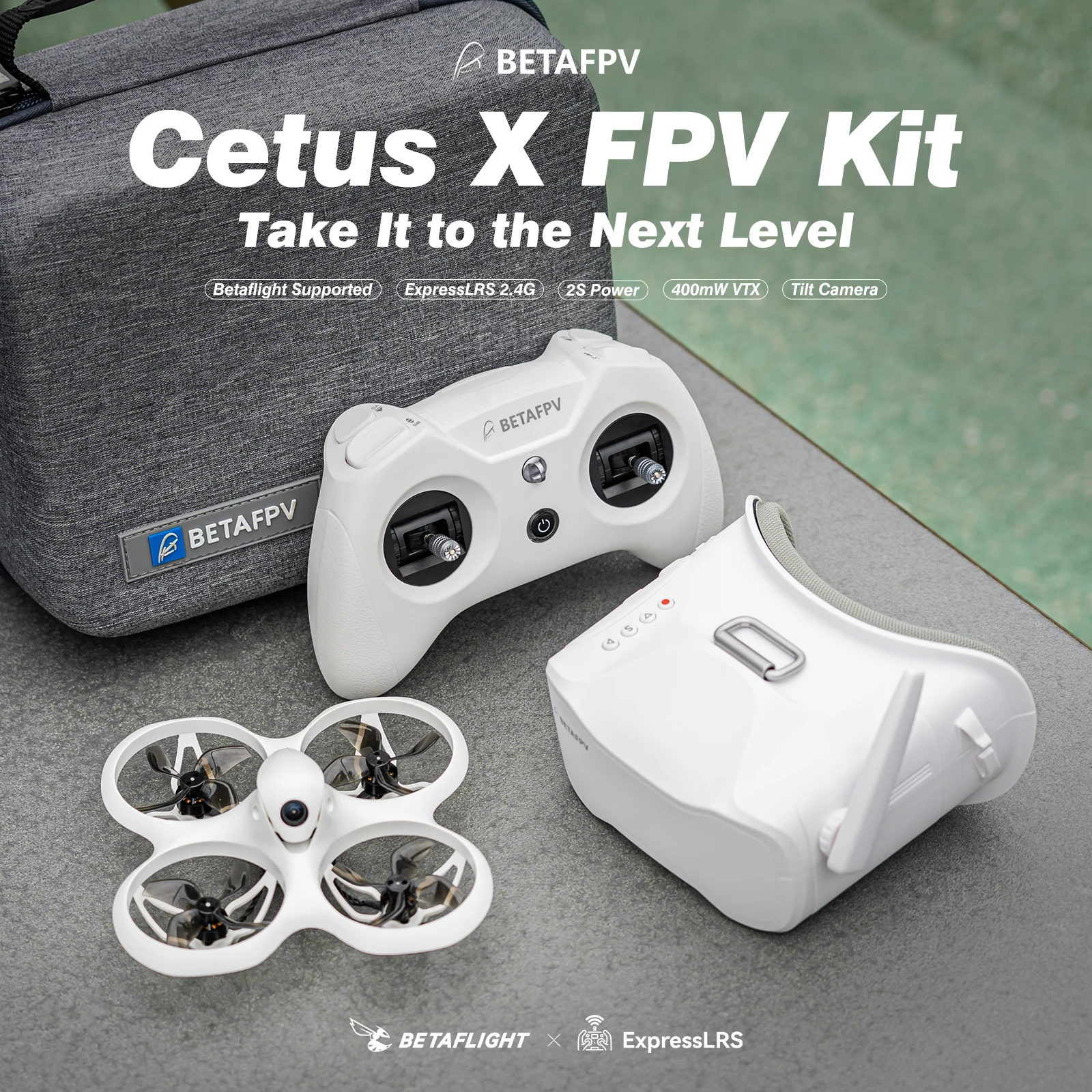 Betafpv Cetus X Fpv Kit Brushless Rc Quadcopter - £396.43 GBP+
