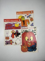 Vtg 90s Halloween Window Cling - Lot of 3 - $12.19