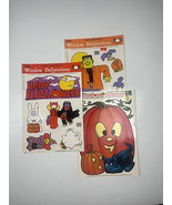 Vtg 90s Halloween Window Cling - Lot of 3 - $12.19