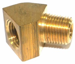 Big A 3-22440 Brass Pipe, Street Elbow Fitting 1/8&quot; x 1/8&quot; Lot Of 5 Pcs - £33.29 GBP