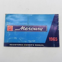 1965 Mercury Registered Owners Manual LM-3691-1-M-65 - $5.66