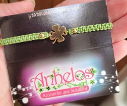 Clover bracelet / Pulsera trébol - $224.94 MXN