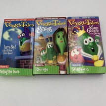 Veggietales VHS Lot Of 3 King George, Larry Boy, Esther - $14.03