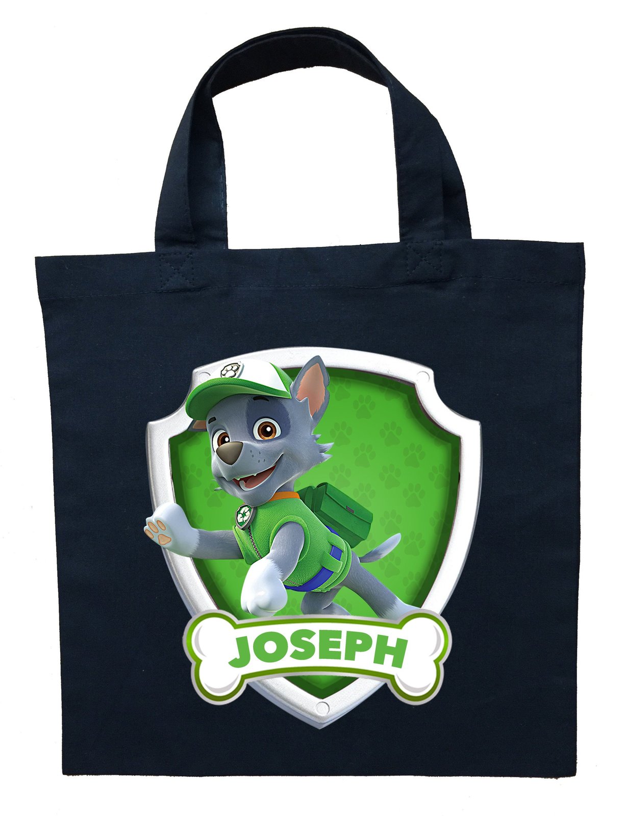 Paw Patrol Rocky Trick or Treat Bag - Personalized Paw Patrol Rocky Halloween Ba