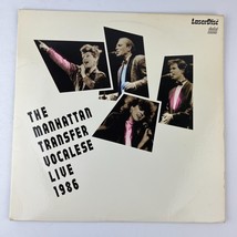 The Manhattan Transfer Vocalese Live 1986 LaserDisc LD PS-87-020 - $13.85