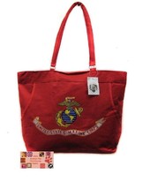 Embroidered Usmc Us Marines Corp Ega Heavy Duty Tote BAG-Beach Travel Shopping*R - £19.53 GBP
