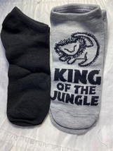 Ladies 2 Pr. Low-Cut Socks (New) Simba King Of The Jungle - £8.05 GBP