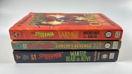 Spider-men Novels: Carnage in New York, Goblin&#39;s Revenge &amp; Wanted Dead o... - £51.08 GBP