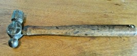 Vintage 11 &quot; Hammer/MALLET Woodworking W/ Handle 2 - £14.47 GBP