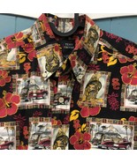 Vtg USC Team Trojan Hawaiian Tropical Button Up Shirt College men’s size... - £43.70 GBP