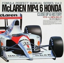 Maclaren MP4/6 Honda Close up &amp; History Guide Book - £95.64 GBP