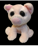 Aurora Dreamy Eyes Pig Plush Pink Piglet Stuffed Animal Toy 8&quot; - $20.58 CAD