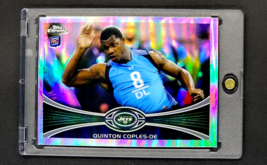 2012 Topps Chrome Refractor #122 Quinton Coples RC Rookie *Great Looking... - $2.29