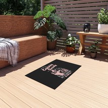 Outdoor Rug Non-Slip Polyester Chenille Durable Breathable Quick Dry - £34.74 GBP+