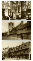 3 Stratford On Avon England  Real Photo Postcards Shakespeare by J Salmon - £12.69 GBP