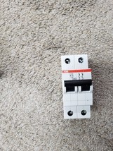 Rare ABB Miniature Protector 2 Pole Circuit Breaker #S202 B-20 2CDS25200... - $75.72