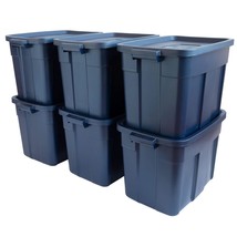 Rubbermaid Roughneck Storage Totes, Durable Stackable Containers, Great for Gara - £171.70 GBP