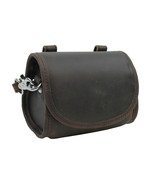 Vagarant Traveler Cowhide Leather Mini Shoulder Waist Bag LS33.DB - £58.85 GBP
