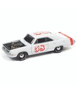 JLSP211A Johnny Lightning 1970 Dodge Dart (Spoilers) Gloss White w/Red S... - $260.91 MXN