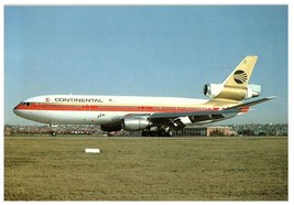 Continental Airlines DC-10 N12061 Postcard at Sydney Mascot Airport 1979 - £19.50 GBP