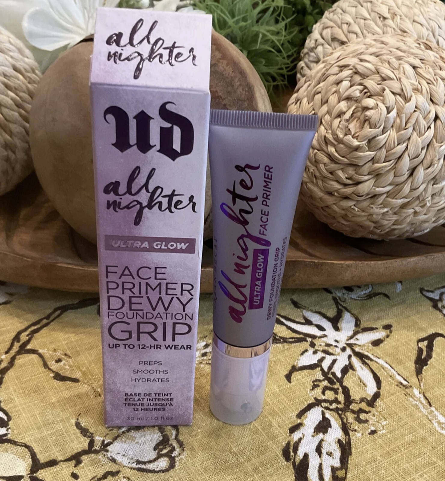 URBAN DECAY All Nighter Ultra Glow Face Primer 1oz/30ml Authentic - $22.00