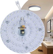 Olymstar 24W Led Ceiling Fan Light Kit Light Board Panel For Flush Mount Ceiling - $33.97