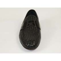 Men's GENIO Genuine Braided Leather Upper And Sole Shoes Turkey 120196067 Black image 2
