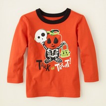 Toddler Halloween Shirt 18/24 Months Boy or Girl Skeleton Pumpkin - £6.39 GBP