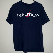 Nautica Men&#39;s Black Logo T-SHIRT Xl - £7.80 GBP