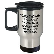 Marketing Manager Gifts Ideas - Sorry This Guy Is Already Taken By A Smo... - $24.45