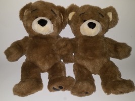 2 Bearemy Brown Teddy Bears Plush Build A Bear BABW Stuffed Animal Toy L... - £15.78 GBP