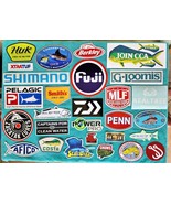 28+ - DIFFERENT &amp; AUTHENTIC - SPORT FISHING DECALS LOT - OFFSHORE VINYL ... - £21.06 GBP