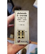 RARE ELECTROMATIC SC299 712 S SYSTEM RECYCLER Supply Receiver Manual TIMER - $80.24 CAD