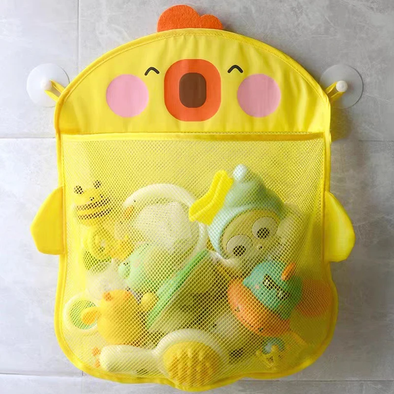 Green Dinosaur Bath Toys for Baby Bathroom Mesh Organizer Bag Cartoon Ch... - $8.99+