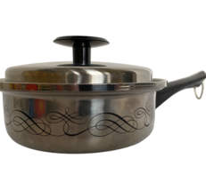 Regal Ware Stainless Steel 1 Qt Saute Sauce Pan HTF USA Vintage - $9.89