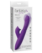 Fantasy for Her Ultimate Thrusting Clit Stimulate-Her - Purple - $94.24