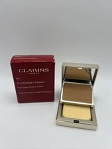 CLARINS EVERLASTING COMPACT LONG-WEARING &amp; COMFORT FOUNDATION 117 HAZELN... - £11.72 GBP