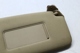 2006-2008 BMW 750i 750Li E66 FRONT PASSENGER RIGHT SUN VISOR SUNVISOR TAN P8491 image 3