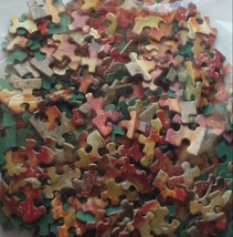 400 Jigsaw Puzzle Pieces Assorted DIY Crafts Crafting Junk Journaling - $5.81 CAD