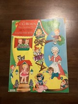 Vintage Original Uncut 1960 The Old Woman Who Lived In A Shoe Paper Dolls - £35.04 GBP
