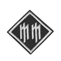 MARILYN MANSON IRON ON PATCH 2.1" Shock Rock Alternative Music Band Embr... - $2.95