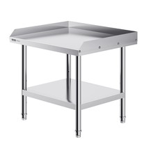VEVOR Stainless Steel Work Table, 24 x 28 x 26 Inch Commercial Food Prep Worktab - $2,791.27 MXN