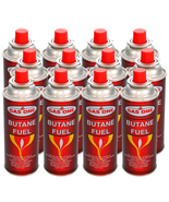 GASONE Butane Fuel Canister Cartridge Safety Release Device 8 Oz 12 Pack... - $60.96 CAD