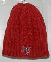 Reebok Team Apparel NFL Licensed Tampa Bay Buccaneers Red Womens Winter Cap - £14.37 GBP