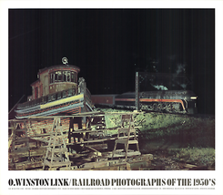 O. WINSTON LINK Train #21 Over Bridge 5 West Bound Out of Norfolk, Virginia, 198 - £97.47 GBP