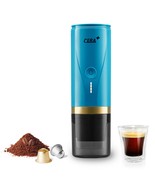 CERA+ Portable Espresso Maker,Self-Heating Electric Mini Coffee Blue - $1,649.22 MXN