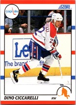 1990 Dino Ciccarelli Score #230 NHL Washington Capitals Hockey Card - £1.79 GBP