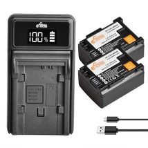 Bp-808 Bp808 Battery And Led Charger Compatible With Canon Bp-807, Bp-808, Bp-80 - £42.30 GBP
