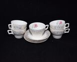 Sebring Robin Hood 5 Cups and 4 Saucers Lot of 9 - $18.61