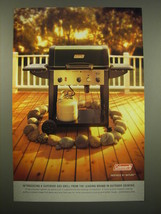 2000 Coleman Grill Ad - Introducing a superior gas grill from the leading brand - £14.78 GBP